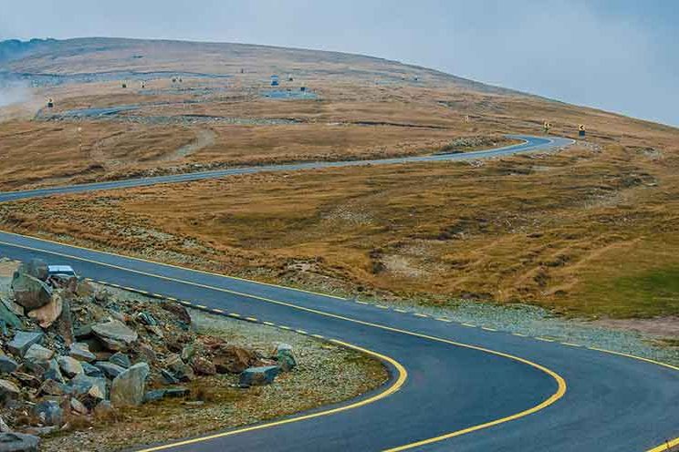 translapina amazing Romania motorcycle road